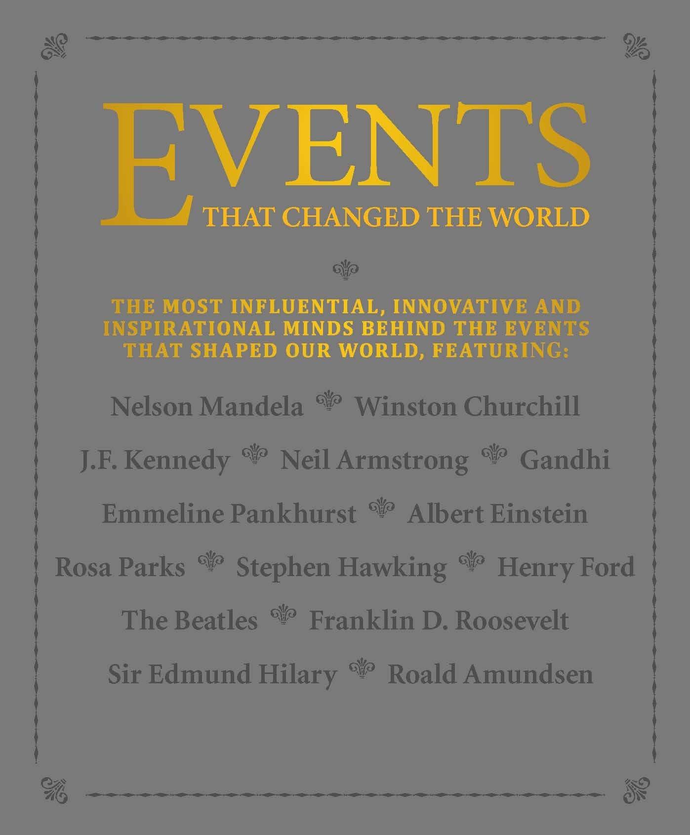 EVENTS THAT CHANGED THE WORLD