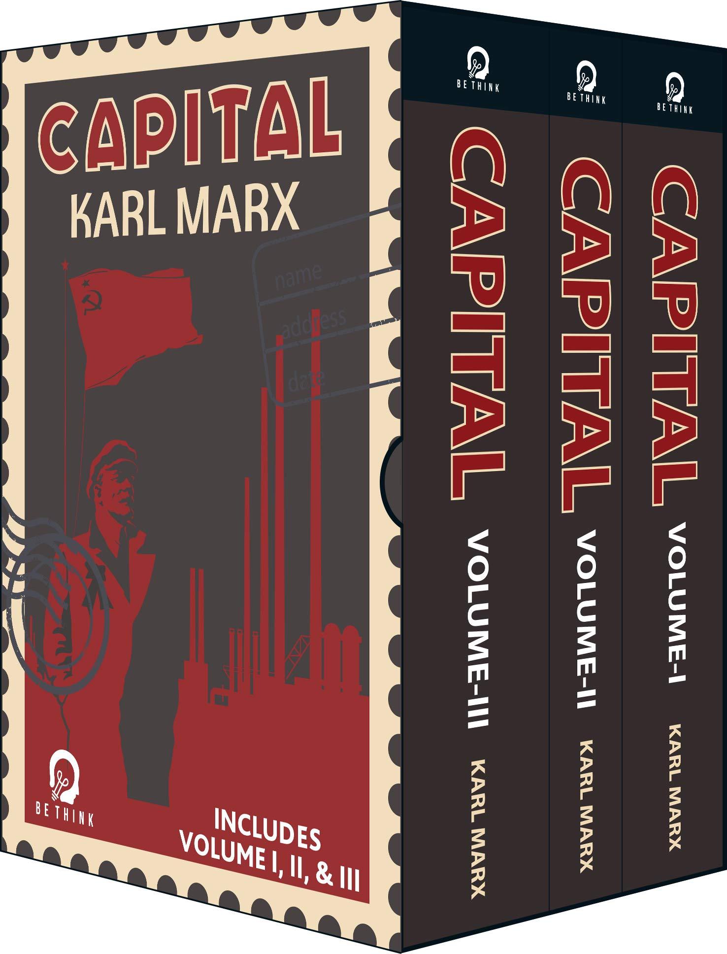 Capital (Vol I, II & III - Set of 3 Books)