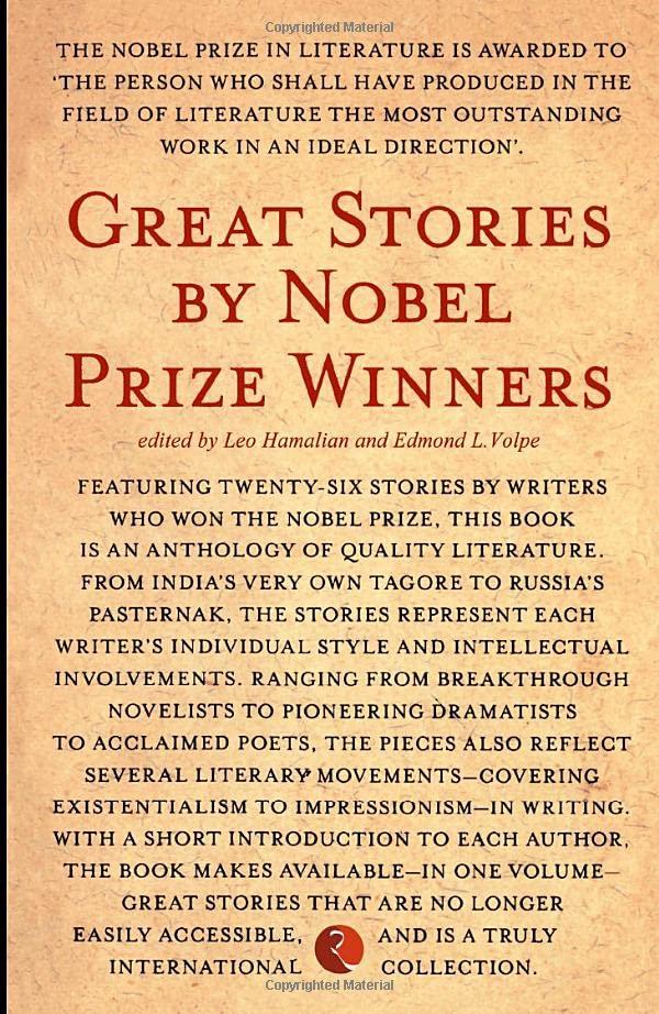 Great Stories By Nobel Prize Winners
