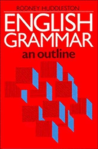 English Grammar: An Outline
