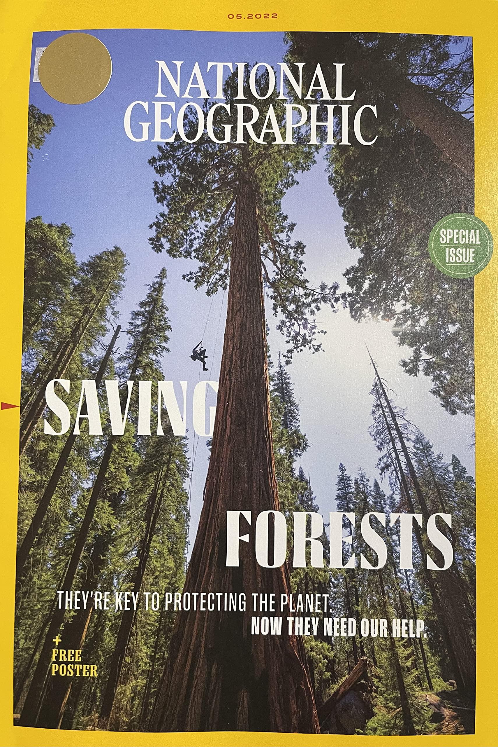 NATIONAL GEOGRAPHIC MAGAZINE - SAVING FORESTS