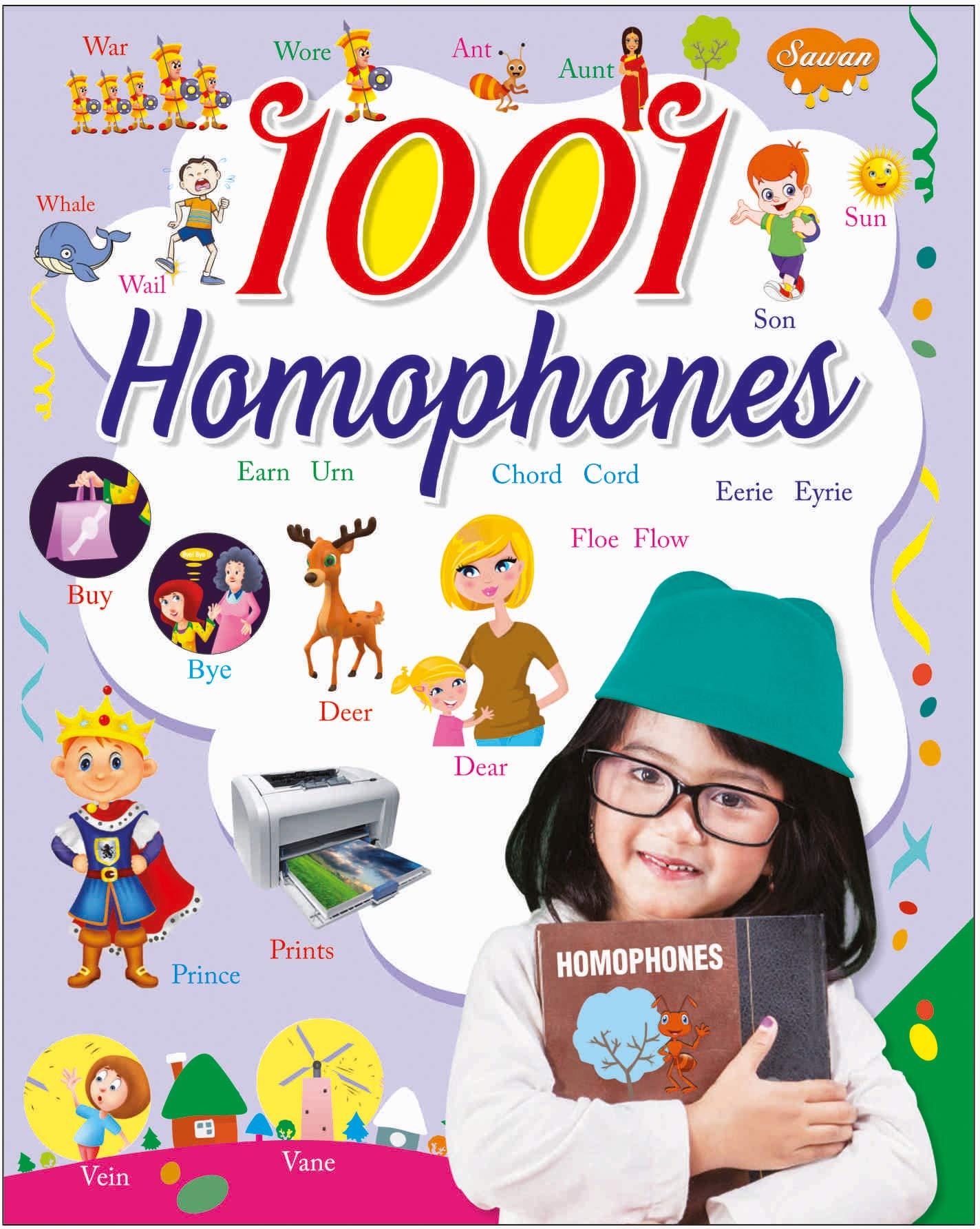 Sawan 1001 Homophones Picture Book