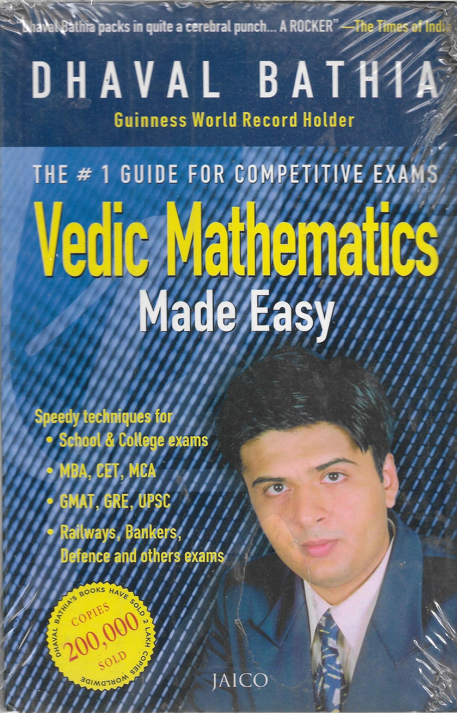Vedic Mathematics Made Easy,