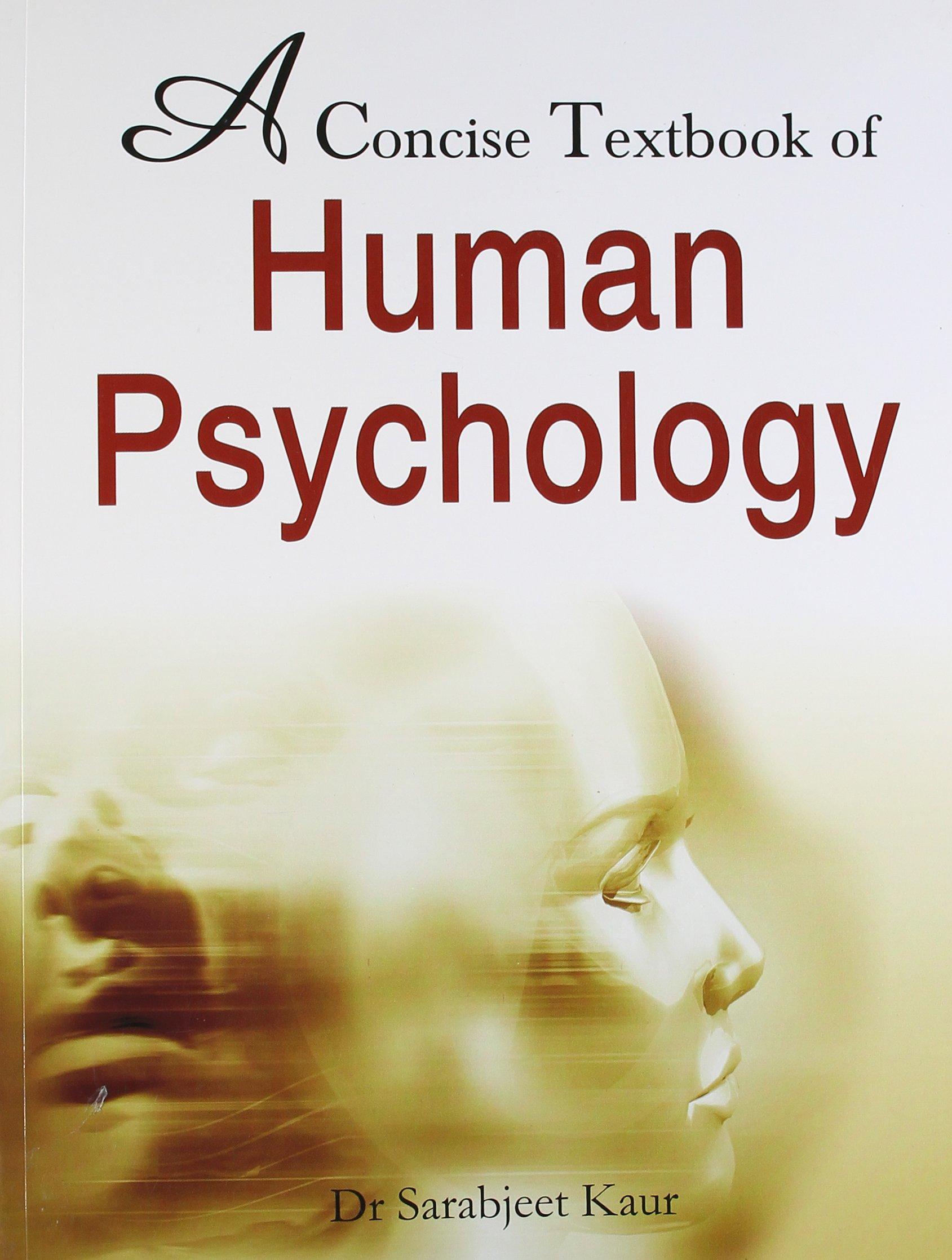 A Concise Textbook of Human Psychology