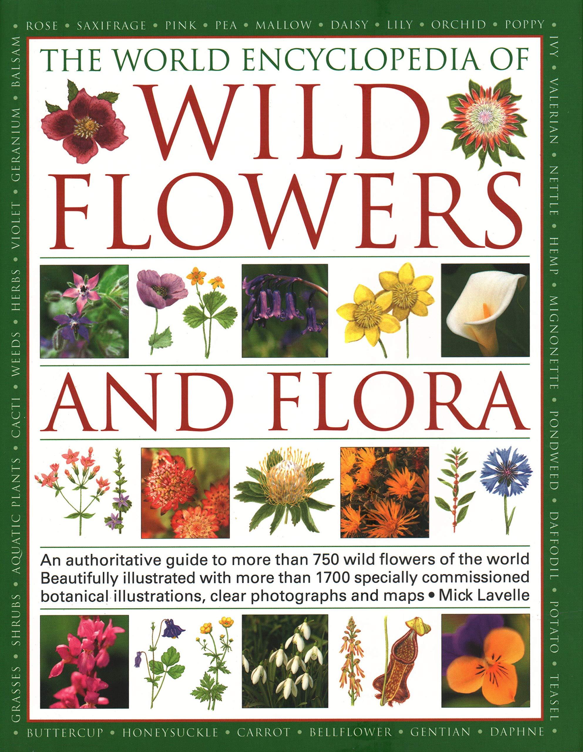 Wild Flowers & Flora, The World Encyclopedia of: An authoritative guide to more than 750 wild flowers of the world, beautifully illustrated with more ... watercolours, photographs and maps