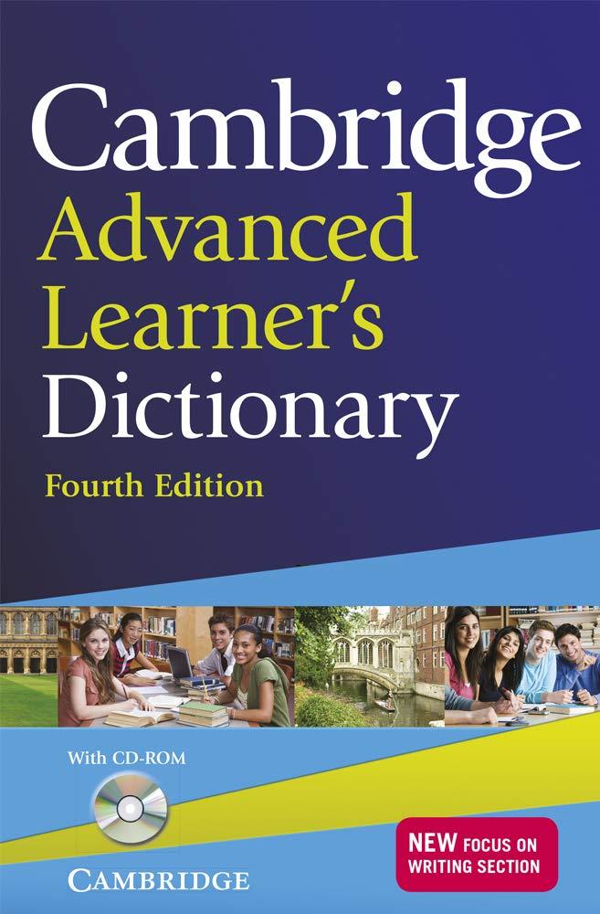 Cambridge Advanced Learners Dictionary, 4 Ed