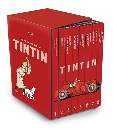 The Tintin Collection Boxset-Red