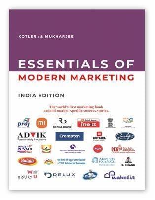 Essentials of Modern Marketing -India Edition