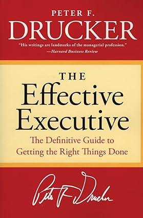 The Effective Executive