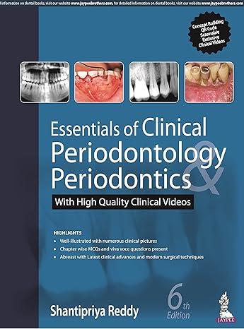 Essentials of Clinical Periodontology and Periodontics with High Quality Clinical Videos