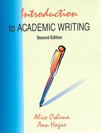 Introduction to Academic Writing