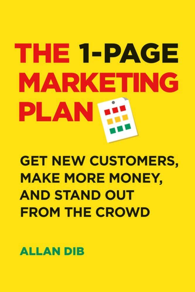 The 1 Page Marketing Plan
