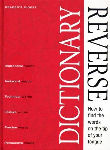 Reader's Digest Illustrated Reverse Dictionary